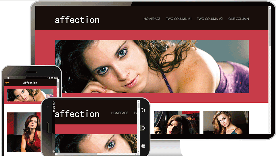 特色展示类企业站模板源码