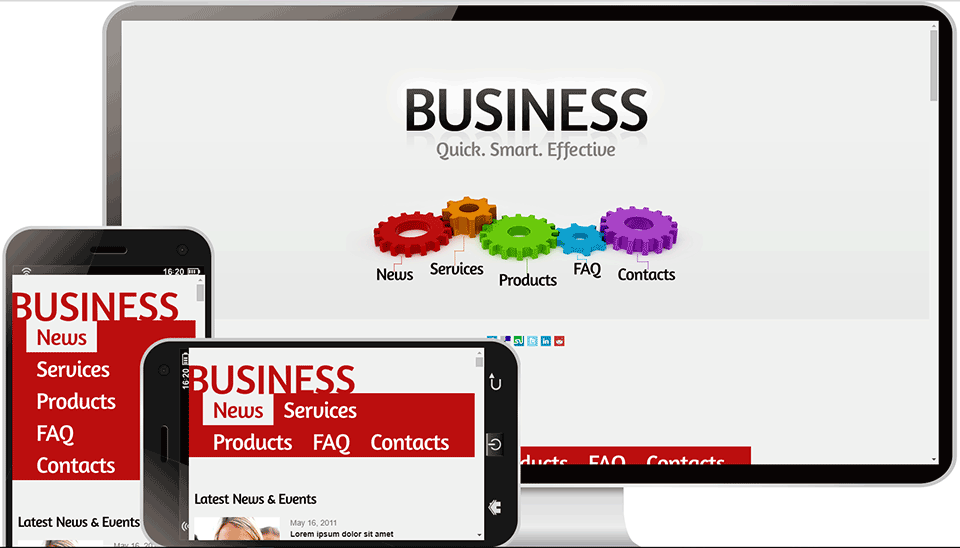 business商业商务企业网站模板案例
