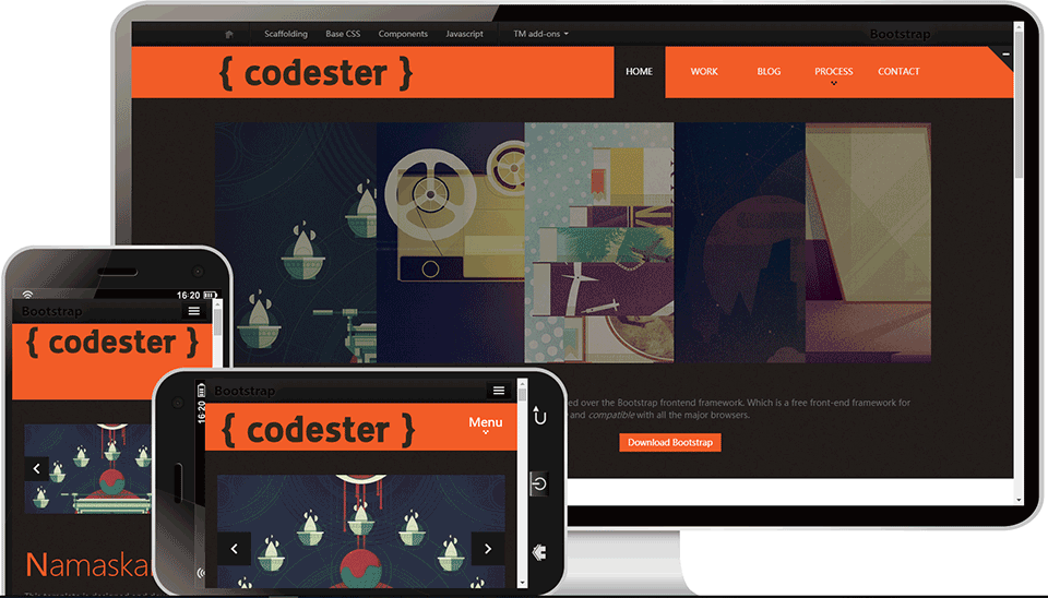 codester定位器动画展示企业网站模板