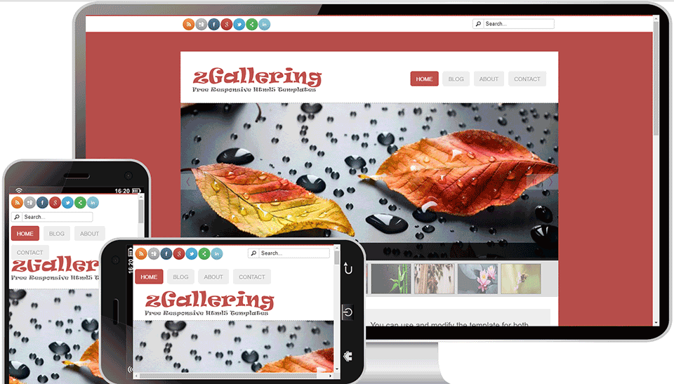 67植物景观种植网站模板案例