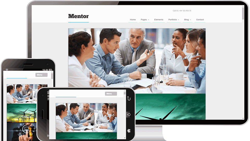 企业设计商务网站模板源码