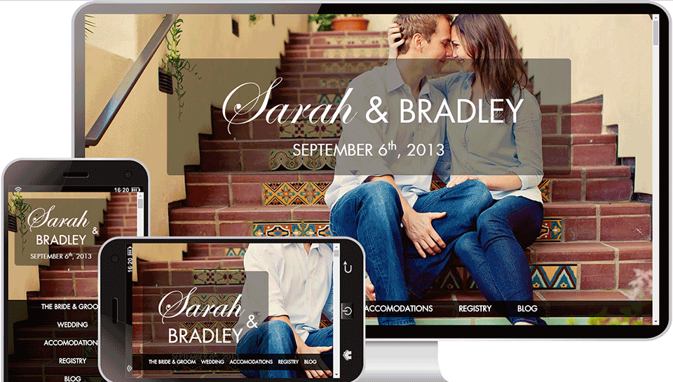 人物生活简介html5自适应网站模板
