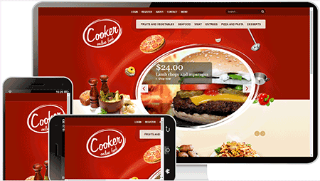 cooken 食品行业英文模板180