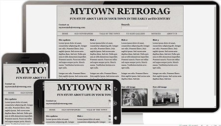 mytown retrorag英文模板122