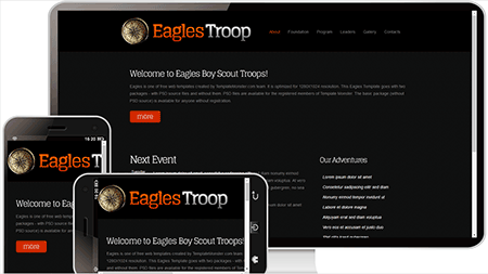  eagles troop 英文模板110