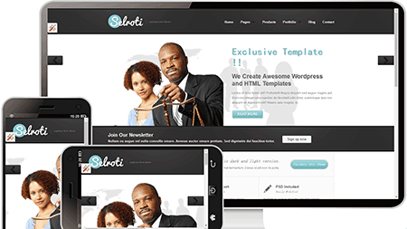  页面设计网站模板290	