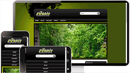 绿色植物环保行业模板527