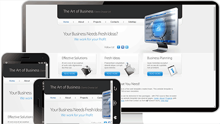 互联网公司网站模板279