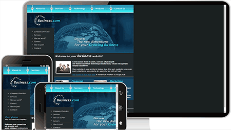 互联网公司模板807