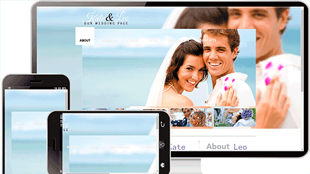  婚礼策划公司网站模板239