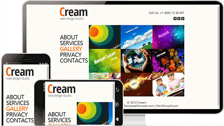 cream时尚创业设计模板259