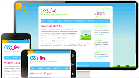  css3网页设计模板293