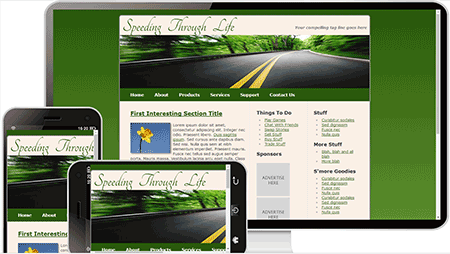  speding jhrough life生活服务网站模板324