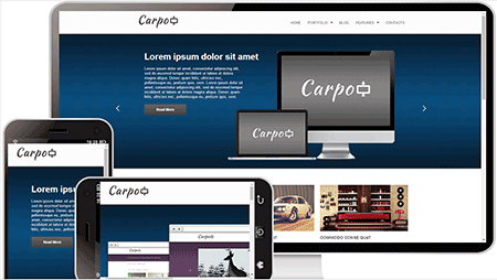  carpo汽车网站模板903	