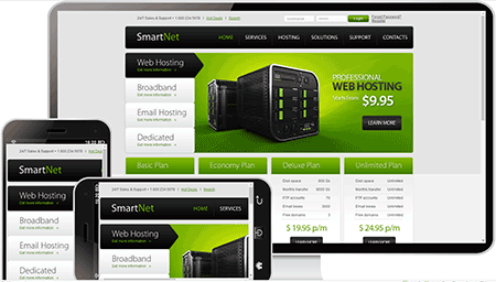 主机服务器网站模板647