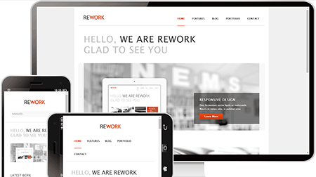 互联网信息公司网站模板907	