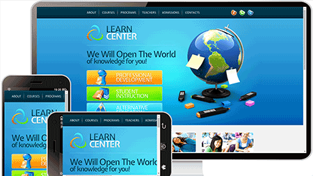 learn center设计中心网站模板247