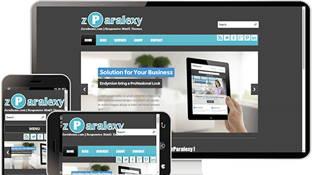  黑色背景主题模板624