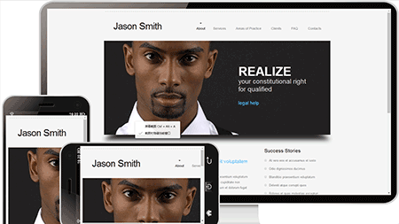 jason smith商务服务网站模板248	