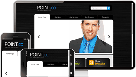 point外贸网站模板230