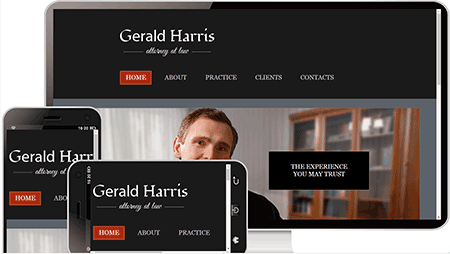 gerald harris英文外贸网站模板213	