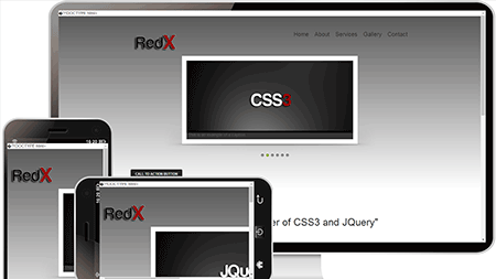  redx互联网页面设计模板331