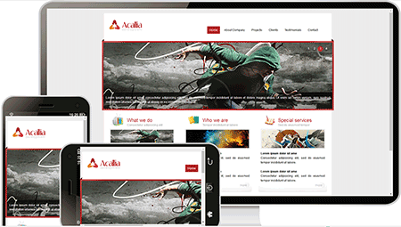 acallia商务通用模板663	