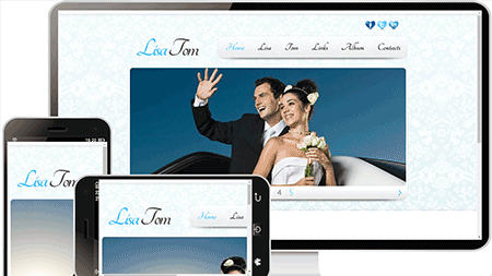 婚礼创意网站模板246