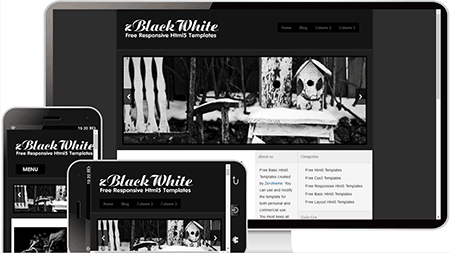  zblog主题模板黑色背景635