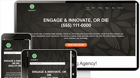  agency企业机构公司网站模板720