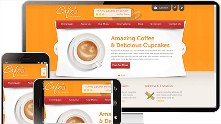  cafe咖啡模板网站305