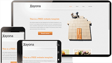  xayona自由搭配网站模板277	