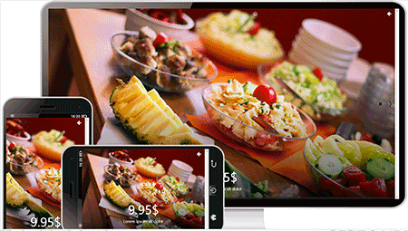 美食点餐模板442