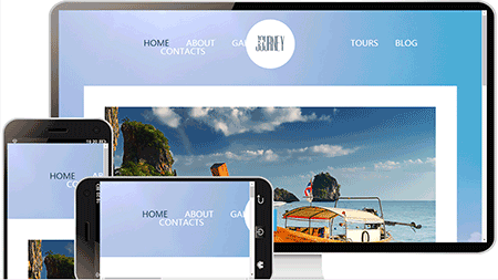 简约网站模板300