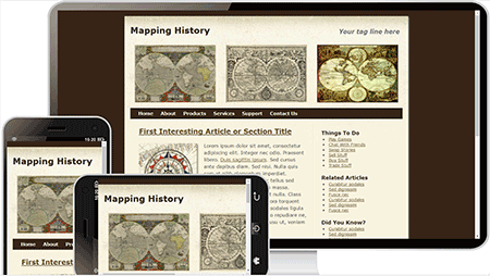 mapping history历史图册网站英文模板214