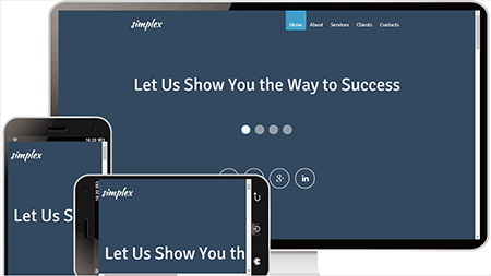 simplex兰石主题英文模板232
