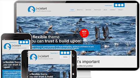 flexible自适应网站模板1137