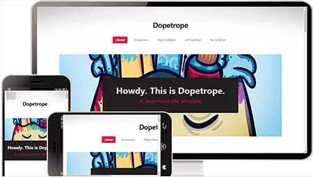  dopetrope卡通主题模板1144