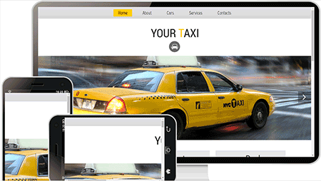  taxi出租车网站模板1138