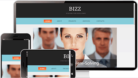 商务网站模板1094