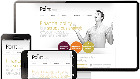 创意服务网站模板1155