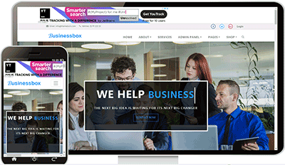 大气css3动画BUSINESS商务展会企业案例