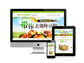 响应式麻辣鸡食品类网站