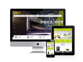 绿色环保科技营销通用企业网站