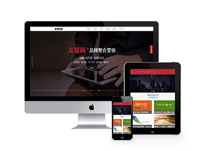 高端炫酷网络公司设计公司科技公司网站